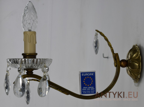 lampy przedwojenne z antykwariatu