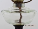 Francuska Lampa Naftowa z Początku XX Wieku - Antyki i Oświetlenie