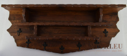 Rustykalna szafka - wieszak do kuchni w góralskim i wiejskim stylu