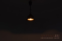 Stylowa rustykalna lampa wisząca ceramiczna z Francji - retro oświetlenie