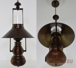 Elegancka XXL Lampa Wisząca w Stylu Rustykalnym - Nostalgiczne Oświetlenie