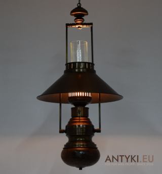 Elegancka XXL Lampa Wisząca w Stylu Rustykalnym - Nostalgiczne Oświetlenie