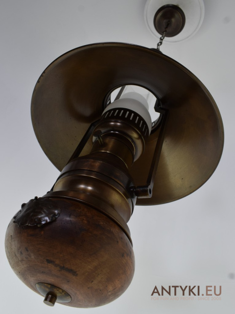 Elegancka XXL Lampa Wisząca w Stylu Rustykalnym - Nostalgiczne Oświetlenie