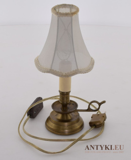Malutka Lampka Nocna w Stylu Vintage z Francji - Nostalgiczne Oświetlenie