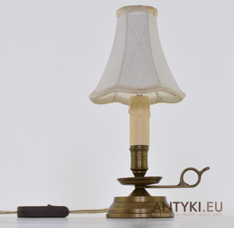 Malutka Lampka Nocna w Stylu Vintage z Francji - Nostalgiczne Oświetlenie