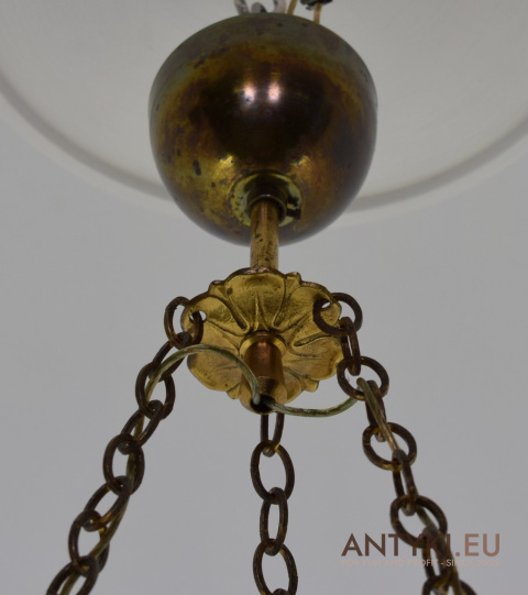 oryginlane mosiężne lampy vintage