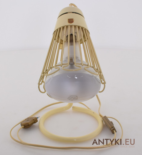 Vintage Lampa Stołowa Philips w Stylu Art Deco/Bauhaus/Design