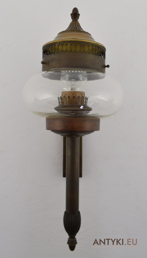 Lampa latarnia vintage na ganek