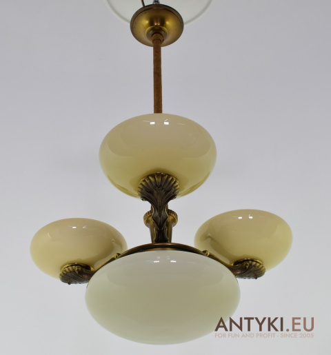 antyczna lampa Art Deco