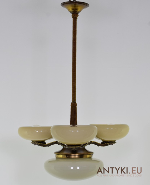 lampa wisząca Art Deco