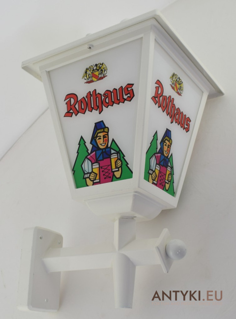 Duża lampa ścienna retro Rothaus