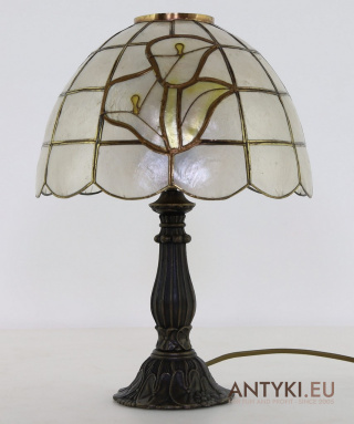 Lampa Witrażowa Art Nouveau z Francji – Oryginalne Lampy Vintage 100%