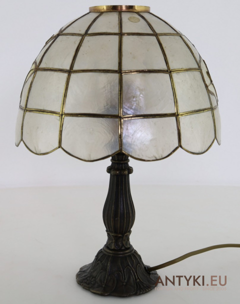 Lampa Witrażowa Art Nouveau z Francji – Oryginalne Lampy Vintage 100%