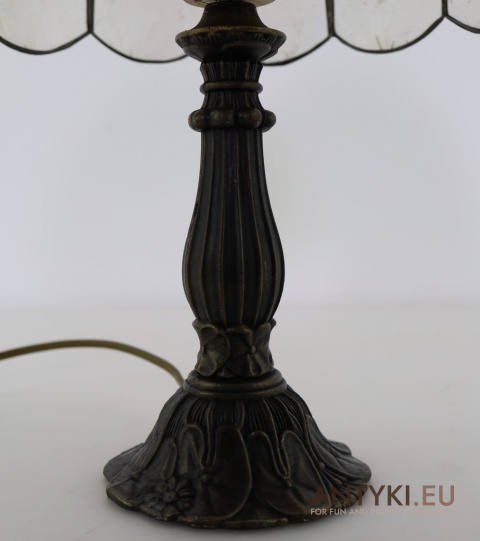 Lampa Witrażowa Art Nouveau z Francji – Oryginalne Lampy Vintage 100%