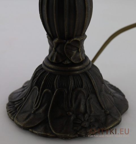 Lampa Witrażowa Art Nouveau z Francji – Oryginalne Lampy Vintage 100%