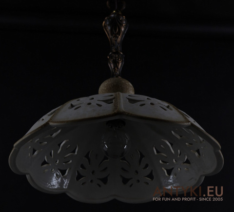 Lampa sufitowa Goebel stylowa porcelana