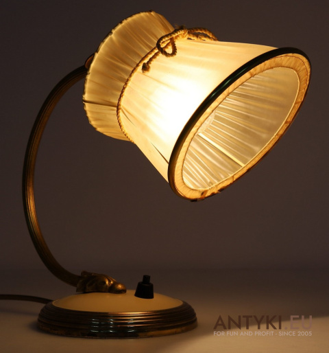 antyczna lampa ścienna art deco