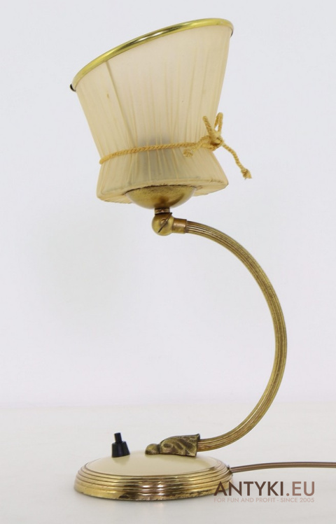 vintage lampa art deco do salonu