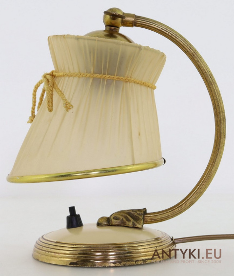 art deco lampka na biurko antyczna