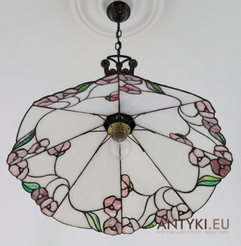 antyczna lampa Tiffany z Francji