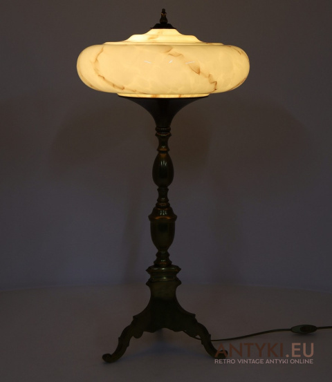 art deco lampa ganinetowa