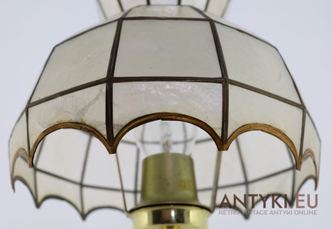 stara lampa stołowa vintage