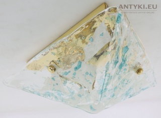 Kinkiet lub plafon PIRAMIDA w stylu Mid Century Modern