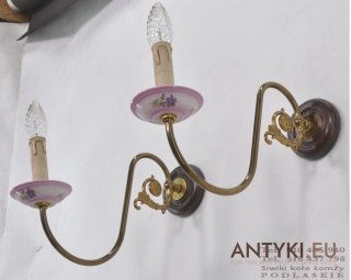 KINKIETY LAMPY LAMPKI RUSTYKALNE PROWANSALSKIE