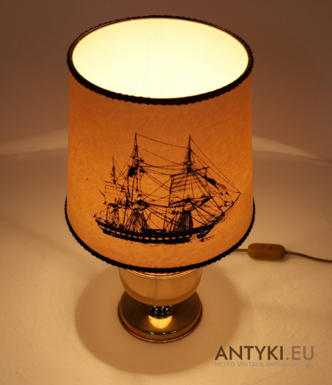 lampa marynistyczna retro antyczna