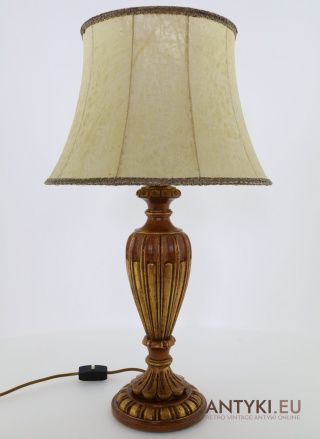 Duża stylowa lampa stołowa RETRO/VINTAGE – klasyczna elegancja do Twojego wnętrza