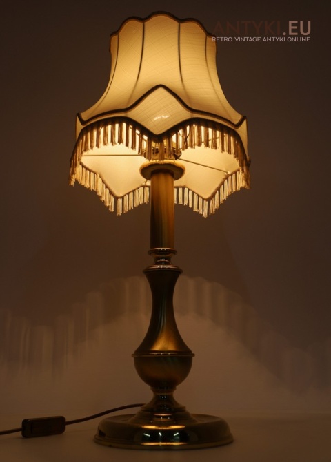 pałacowa stylowa lampka gabinetowa