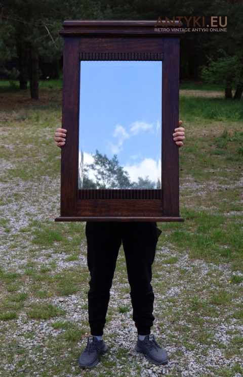 RETRO antyczne lustro ścienne