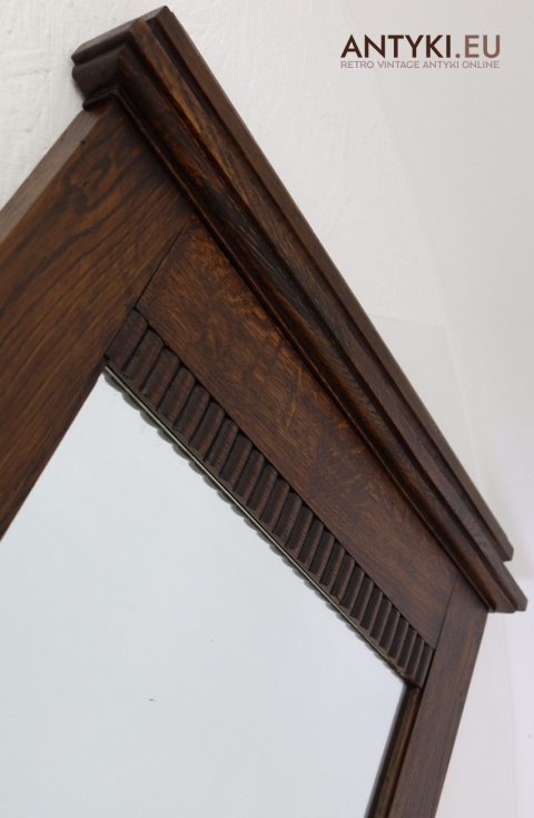 klasyczne lustro drewniane online