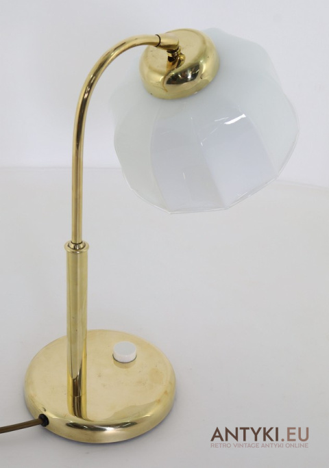 biurkowa lampa retro