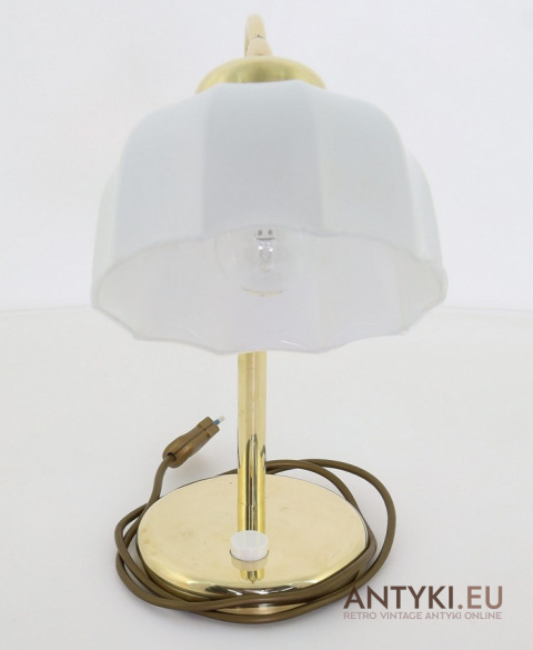 mid-century lampa stołowa