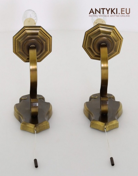 stylowe kinkiety na sznurek