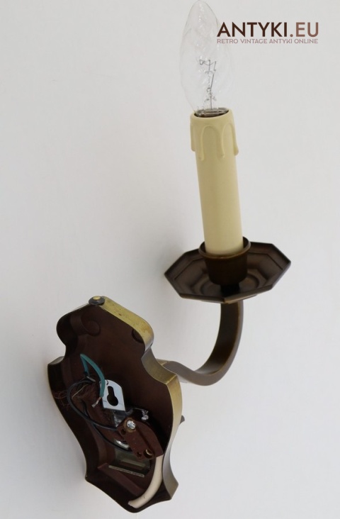 lampy ścienne retro styl