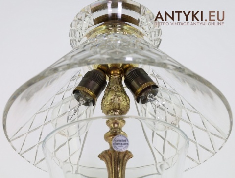 lampa francuski kryształ 24% PbO