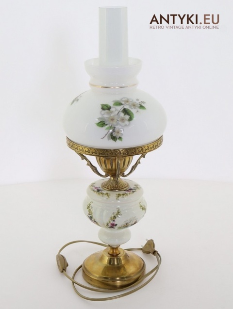 lampa stołowa rustykalna