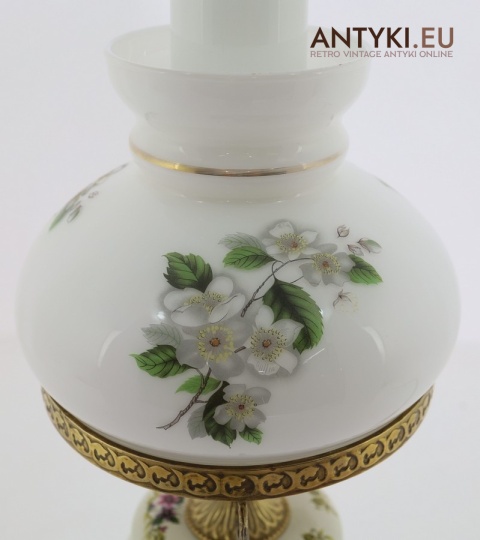 stylowa lampa stołowa rustyk