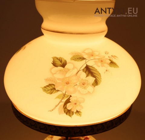 unikatowa lampa stołowa retro