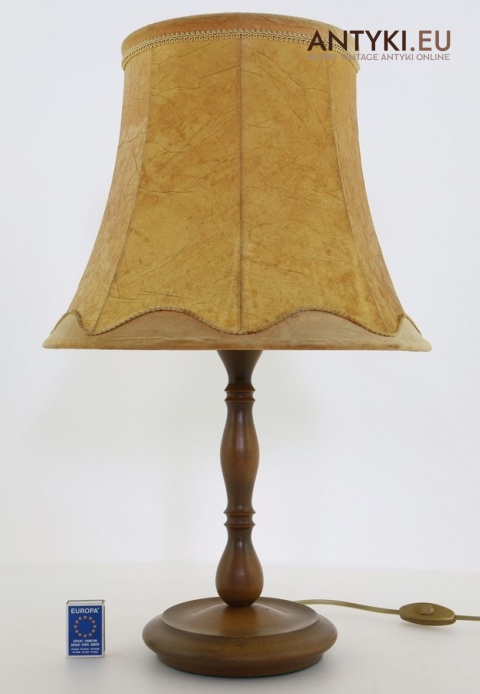 XL retro lampa stołowa