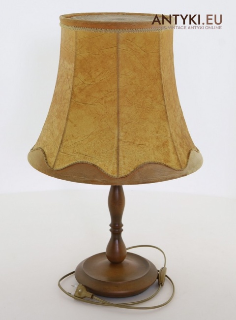 lampa stołowa rustykalna