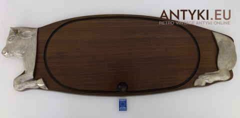 starodawna deska do serwowania dziczyzny