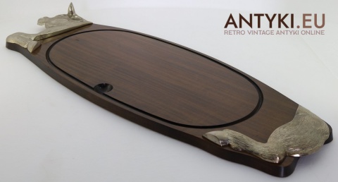 myśliwska taca do układania mięsa i wędlin