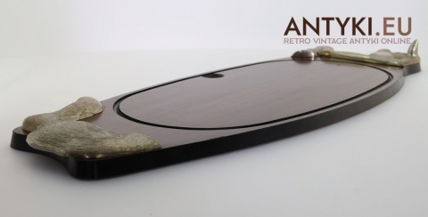 starodawna deska do podawania mięsa