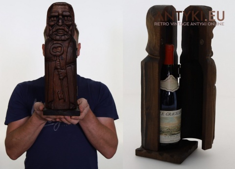 skrytka w rzeźbie na gorzałe