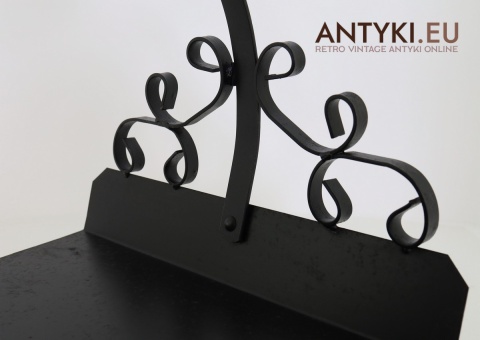 stylowy kosz kominkowy