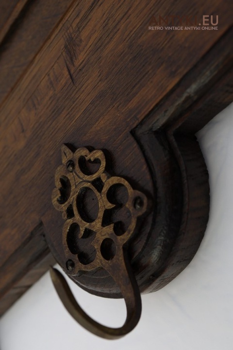 antyczne haki wieszaka
