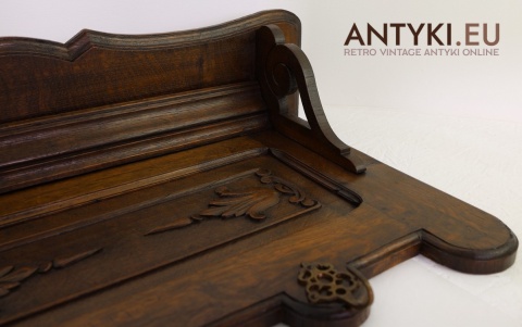 eklektyczny wieszak do przedpokoju